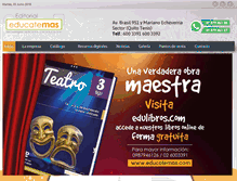 Tablet Screenshot of educatemas.org